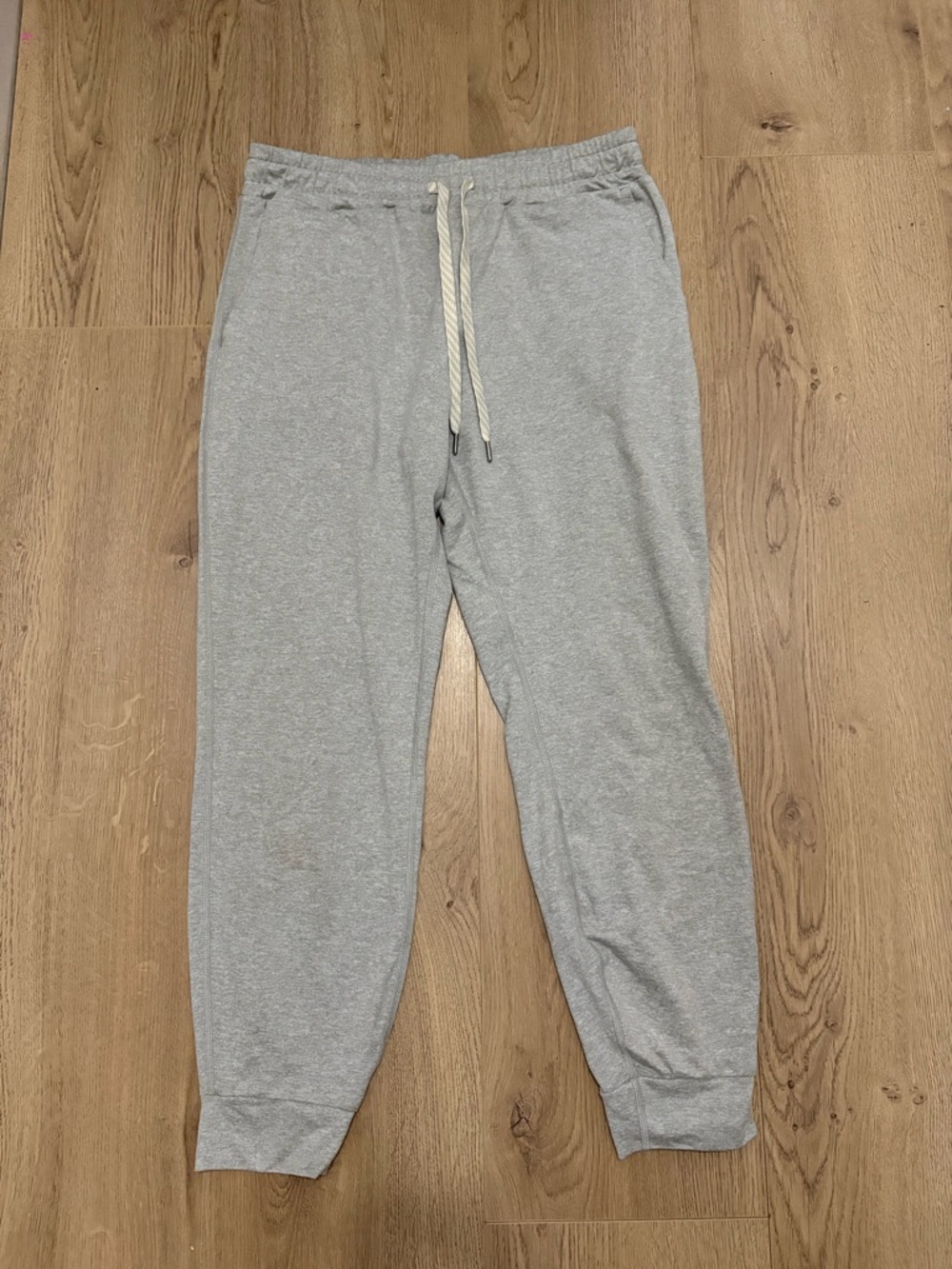 Vuori Light Gray Drawstring Jogger Pants